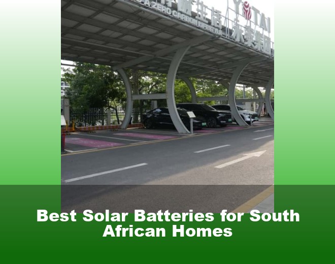 Best Solar Batteries for South African Homes